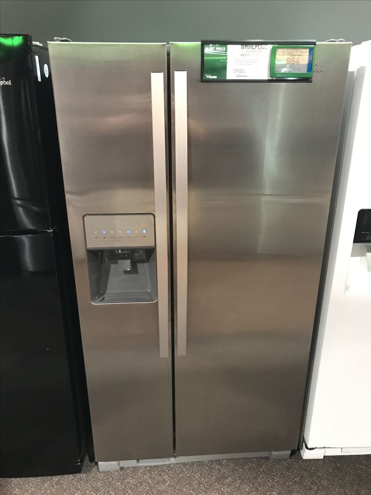 Whirlpool Stainless Steel Side-by-Side Refrigerator