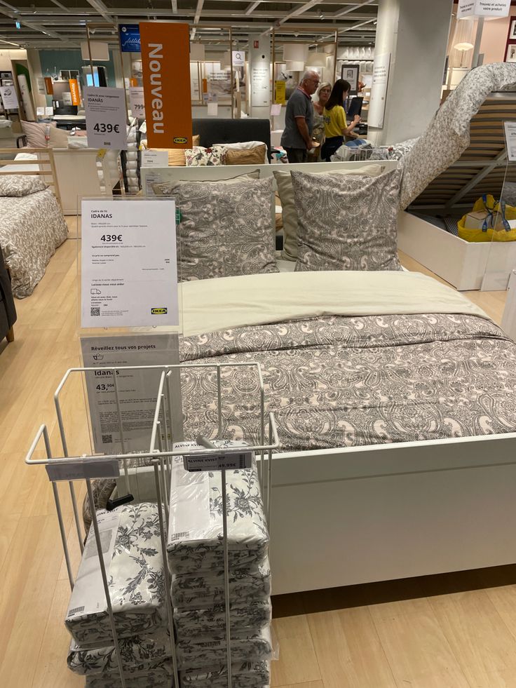 IKEA IDANÄS White Bed Frame
