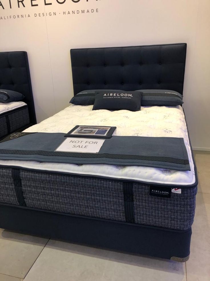 Aireloom Luxury Handmade Mattress and Tufted Headboard Set