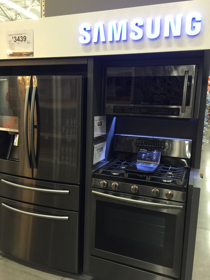 Samsung Stainless Steel Kitchen Appliance Suite