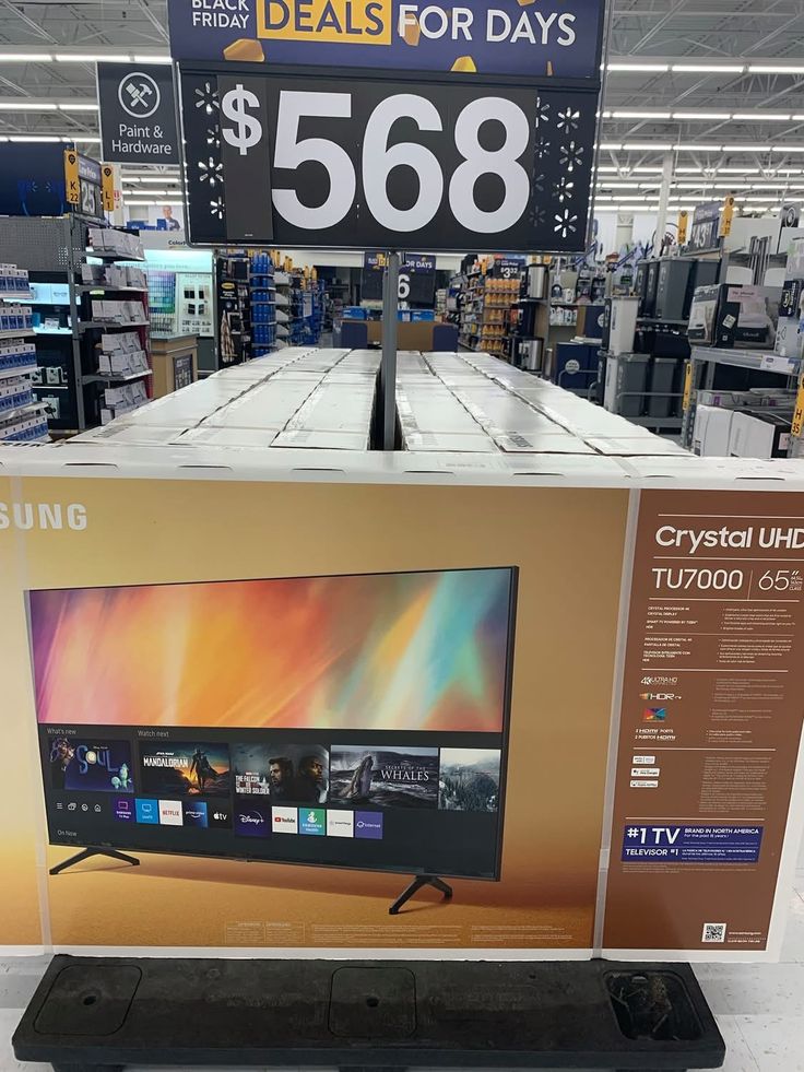 Samsung 65-inch Crystal UHD TU7000 4K Smart TV