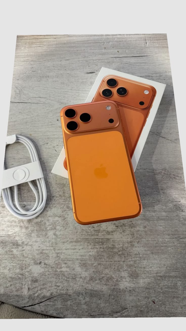 Apple iPhone Custom Orange Edition Smartphone