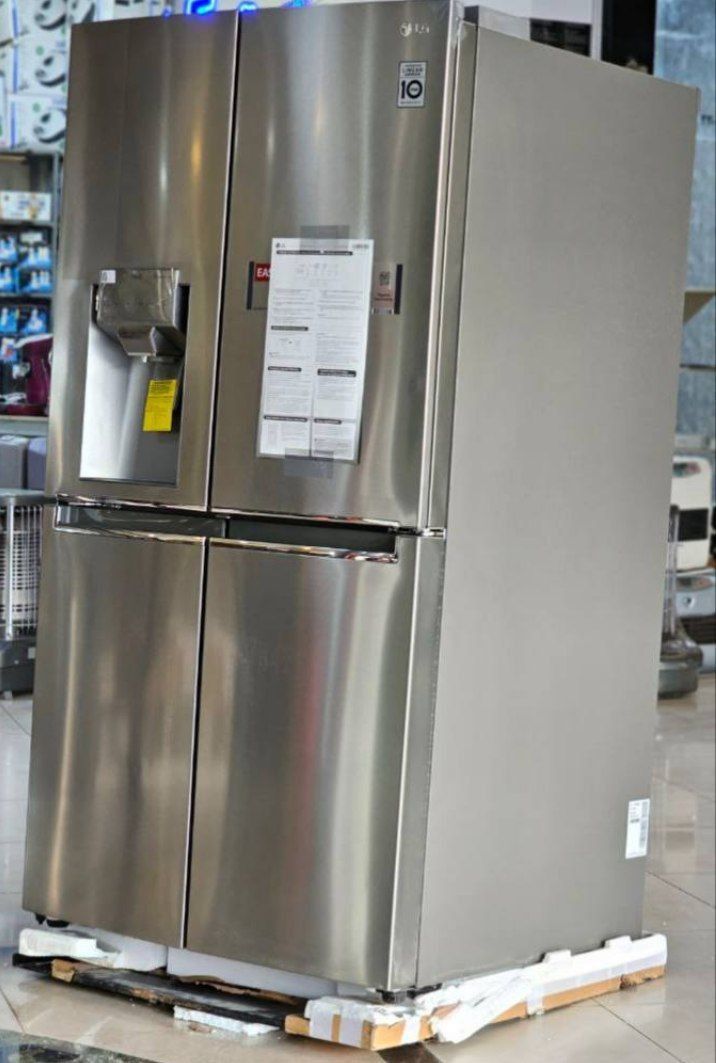 Midea 4-Door French Door Refrigerator Stainless Steel