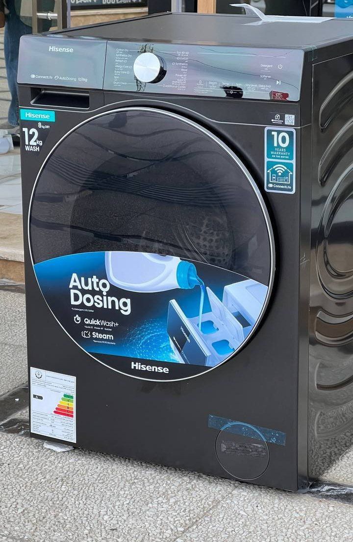 Hisense 12kg/8kg Washer Dryer Combo with Auto Dosing