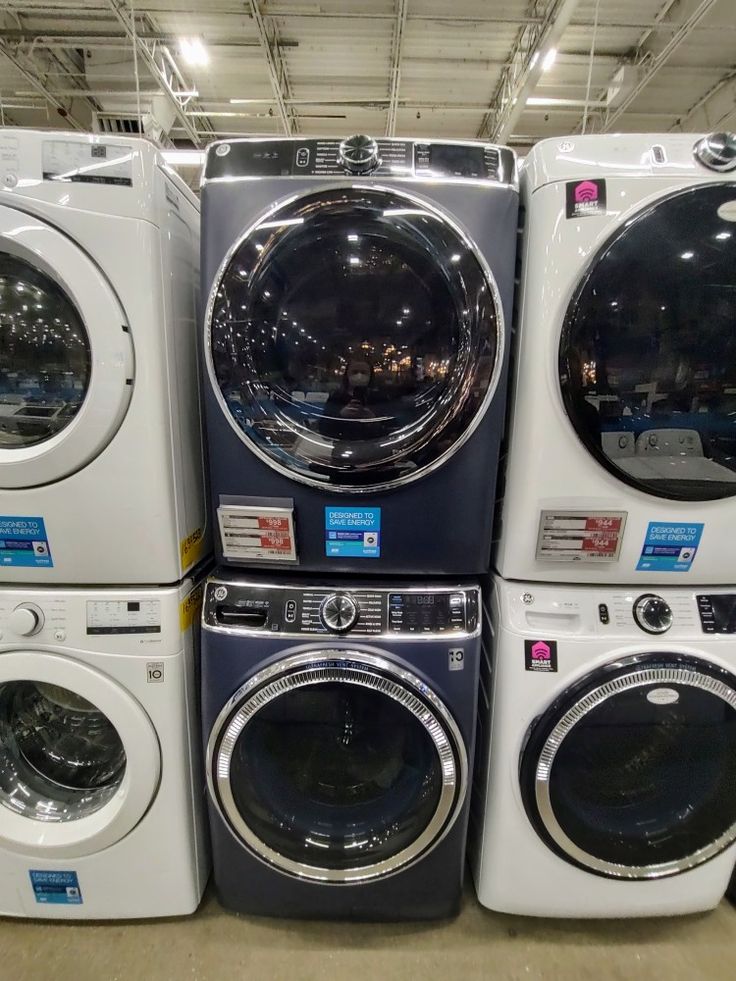 GE UltraFresh Vent Front Load Washer and Dryer Set