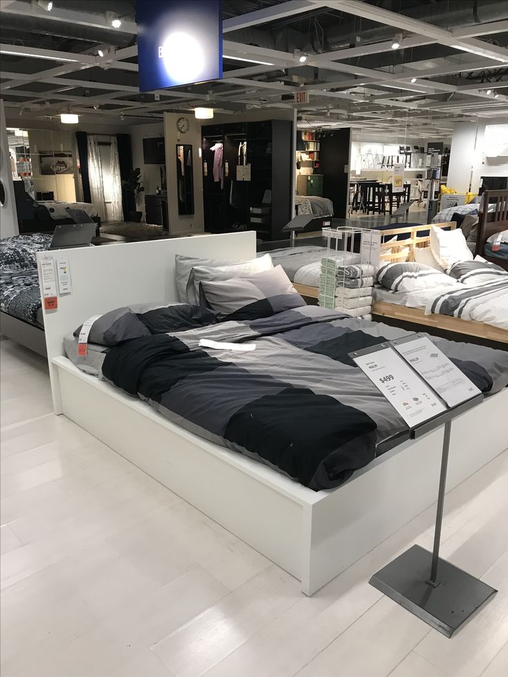 IKEA MALM Queen Bed Frame with Storage