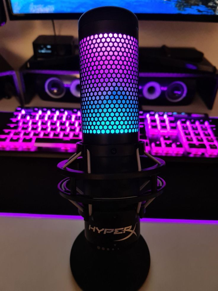 HyperX QuadCast S RGB USB Condenser Microphone