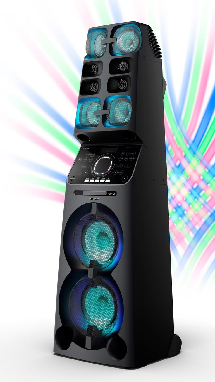 Sony MHC-V90DW High-Power Home Audio System with Bluetooth