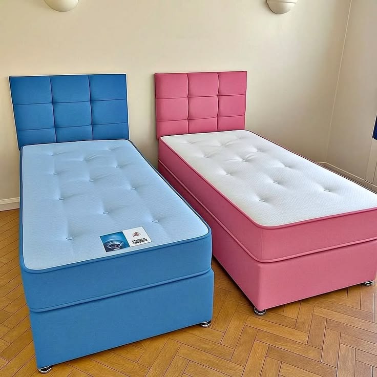 Luxury Single Bed With Mattress Modern Upholstered Bed