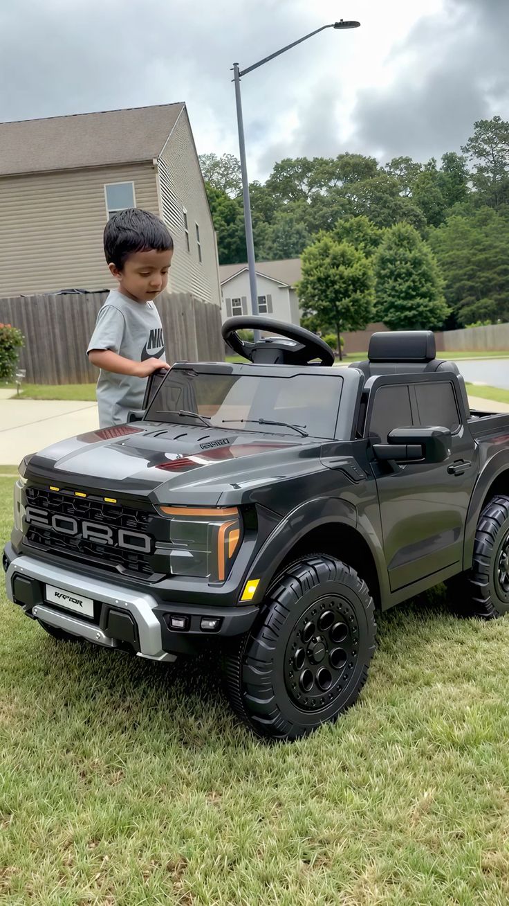 Ford F-150 Raptor Style 12V Kids Ride-On Truck