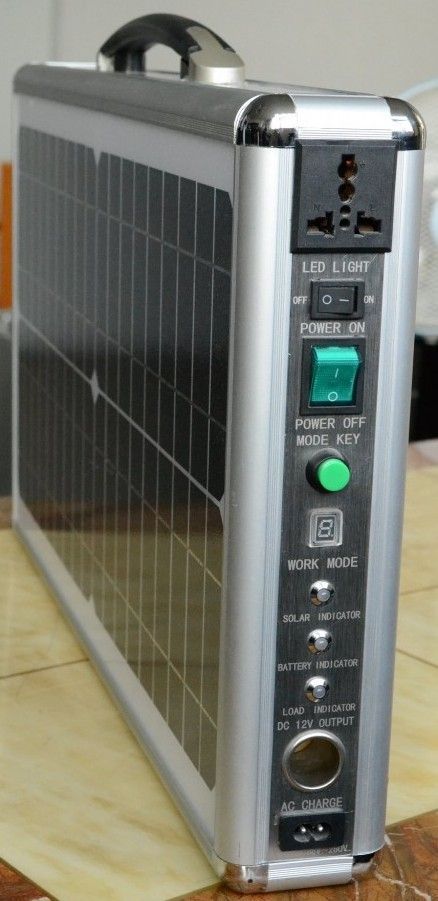 Portable Solar Power Generator System 20 Watts